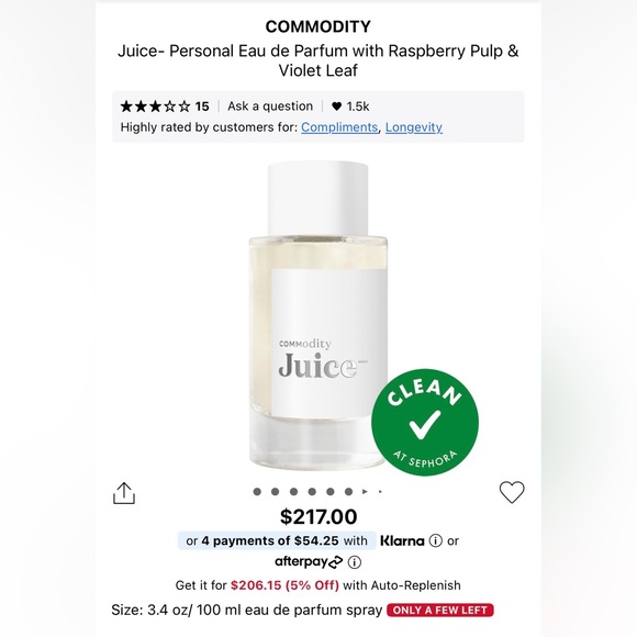 COMMODITY JUICE SCENT - BRAND NEW sealed in the box! - Picture 2 of 11